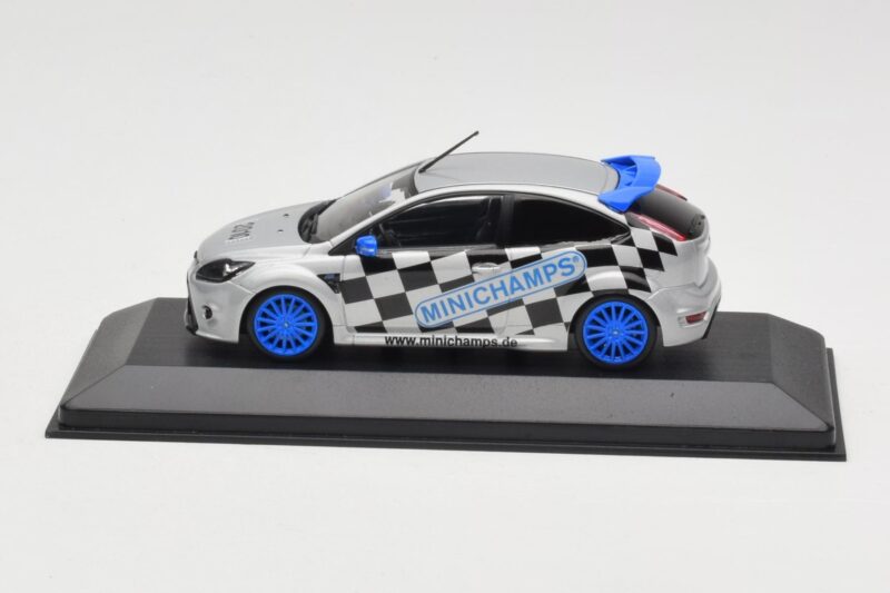 Ford Focus RS Mk2 Promo Blue Wheels Minichamps 1:43 FORD002 Metall
