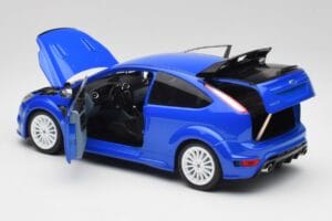 Ford Focus RS Mk2 Performance Blå Minichamps 1:18 100080007 Metall — bild 5 av 8
