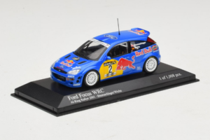 Ford Focus WRC #2 R. Baumgartner / B. Wichs Red Bull Rally Austria 2001 Minichamps 1:43 430008907 Metall — bild 2 av 5
