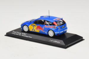 Ford Focus WRC #2 R. Baumgartner / B. Wichs Red Bull Rally Austria 2001 Minichamps 1:43 430008907 Metall — bild 3 av 5
