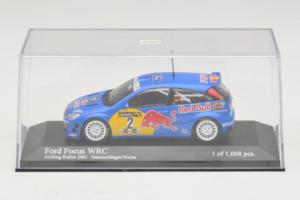 Ford Focus WRC #2 R. Baumgartner / B. Wichs Red Bull Rally Austria 2001 Minichamps 1:43 430008907 Metall — bild 4 av 5