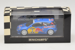 Ford Focus WRC #2 R. Baumgartner / B. Wichs Red Bull Rally Austria 2001 Minichamps 1:43 430008907 Metall — bild 5 av 5