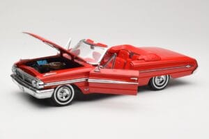 Ford Galaxie 500 Cabriolet Röd Sun Star 1:18 1420 Metall — bild 2 av 8