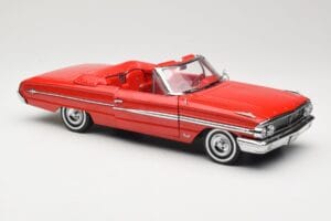Ford Galaxie 500 Cabriolet Röd Sun Star 1:18 1420 Metall — bild 6 av 8