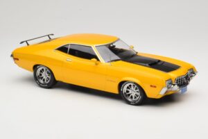 Ford Gran Torino Sport Gul IXO 1:18 18CMC186 Metall — bild 4 av 6