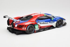 Ford GT GTE Chip Ganassi UK #66 O. Pla / S. Mucke / B. Johnson 24 Hours of Le Mans 2016 Minichamps 1:18 155168666 Metall — bild 2 av 6