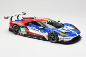 Ford GT GTE Chip Ganassi UK #66 O. Pla / S. Mucke / B. Johnson 24 Hours of Le Mans 2016 Minichamps 1:18 155168666 Metall — bild 4 av 6