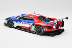 Ford GT GTE Chip Ganassi UK #66 O. Pla / S. Mucke / B. Johnson 24 Hours of Le Mans 2016 Minichamps 1:18 155168666 Metall — bild 5 av 6