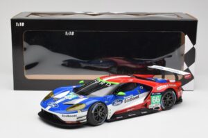 Ford GT GTE Chip Ganassi UK #66 O. Pla / S. Mucke / B. Johnson 24 Hours of Le Mans 2016 Minichamps 1:18 155168666 Metall — bild 6 av 6