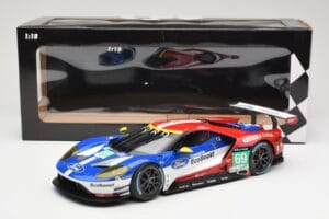Ford GT GTE Chip Ganassi USA #69 R. Briscoe / R. Westbrook / S. Dixon 24 Hours of Le Mans 2016 Minichamps 1:18 155168669 Meta — bild 6 av 6