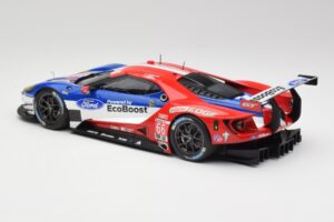 Ford GT #68 D. Muller / J. Hand / S. Bourdais LMGTE Pro Winner 24 Hours of Le Mans 2016 Minichamps 1:18 4012138143098 Metall — bild 5 av 6