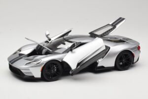 Ford GT Silver Maisto 1:18 31384 Metall — bild 2 av 8