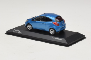 Ford Ka Blue Metallic Minichamps 1:43 400088202 Metall — bild 3 av 4