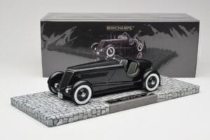 Ford Model 40 Special Speedster Mörkgrå Minichamps 1:18 107082040 Resin — bild 6 av 6