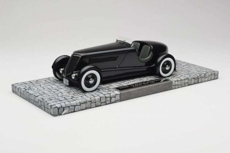 Ford Model 40 Special Speedster Mörkgrå Minichamps 1:18 107082040 Resin