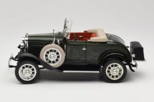 Ford Model A Mörkgrön Motor City 1:18 20003 Metall — bild 4 av 8