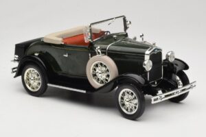 Ford Model A Mörkgrön Motor City 1:18 20003 Metall — bild 6 av 8