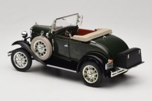 Ford Model A Mörkgrön Motor City 1:18 20003 Metall — bild 7 av 8