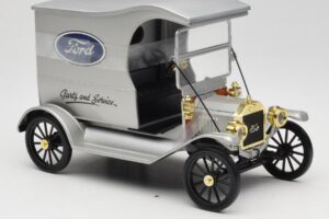 Ford Model T Delivery Truck Silver Eagle Collectibles 1:18 430600 Metall — bild 4 av 6