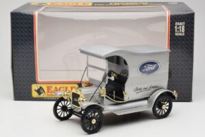 Ford Model T Delivery Truck Silver Eagle Collectibles 1:18 430600 Metall — bild 6 av 6
