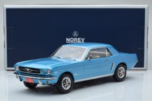 Ford Mustang Coupe Turkos Norev 1:18 182800 Metall — bild 6 av 6