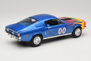Ford Mustang Cooter's Car Dukes of Hazzard Tomy 1:18 21957P Metall — bild 2 av 6