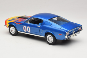 Ford Mustang Cooter's Car Dukes of Hazzard Tomy 1:18 21957P Metall — bild 5 av 6