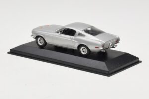 Ford Mustang GT Silver Minichamps 1:43 FORD001 Metall — bild 3 av 4