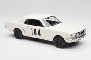 Ford Mustang Hardtop #184 B. Neyret / J. Terramorsi Rally Monte Carlo 1965 Norev 1:18 182801 Metall — bild 4 av 6