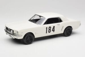 Ford Mustang Hardtop #184 B. Neyret / J. Terramorsi Rally Monte Carlo 1965 Norev 1:18 182801 Metall