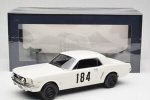 Ford Mustang Hardtop #184 B. Neyret / J. Terramorsi Rally Monte Carlo 1965 Norev 1:18 182801 Metall — bild 6 av 6