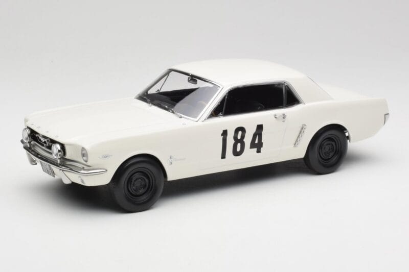 Ford Mustang Hardtop #184 B. Neyret / J. Terramorsi Rally Monte Carlo 1965 Norev 1:18 182801 Metall