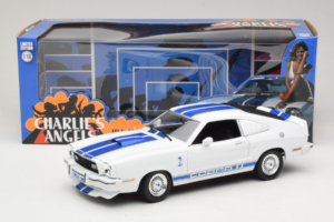 Ford Mustang II Cobra II Charlie's Angels Movie Greenlight 1:18 12880 Metall — bild 8 av 8