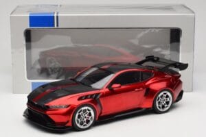 Ford Mustang S650 GTD Dark Red Metallic IXO 1:18 MCG18577 Metall — bild 6 av 6