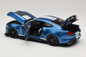 Ford Mustang Shelby GT500 S550 Atlas Blue Metallic IXO 1:18 18RDC244-FO Metall — bild 5 av 8