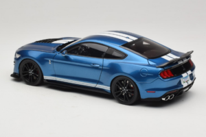 Ford Mustang Shelby GT500 S550 Atlas Blue Metallic IXO 1:18 18RDC244-FO Metall — bild 7 av 8