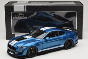 Ford Mustang Shelby GT500 S550 Atlas Blue Metallic IXO 1:18 18RDC244-FO Metall — bild 8 av 8