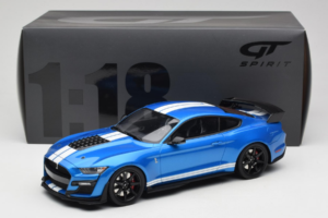 Ford Mustang Shelby GT500 S550 Blå GT Spirit 1:18 GT268 Resin — bild 6 av 6