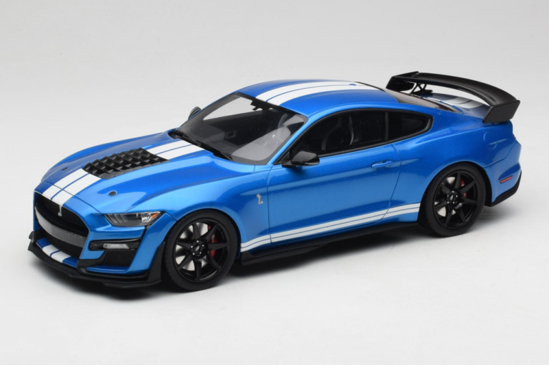 Ford Mustang Shelby GT500 S550 Blå GT Spirit 1:18 GT268 Resin