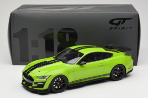 Ford Mustang Shelby GT500 S550 Grön GT Spirit 1:18 GT803 Resin — bild 6 av 6