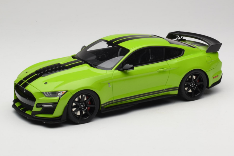 Ford Mustang Shelby GT500 S550 Grön GT Spirit 1:18 GT803 Resin