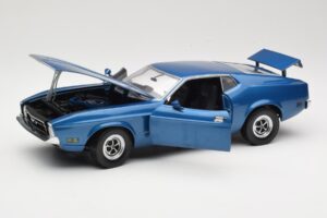 Ford Mustang SportsRoof Blå Sun Star 1:18 3612 Metall — bild 2 av 8
