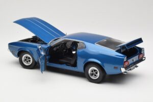 Ford Mustang SportsRoof Blå Sun Star 1:18 3612 Metall — bild 5 av 8