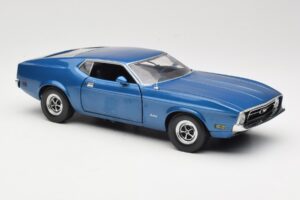 Ford Mustang SportsRoof Blå Sun Star 1:18 3612 Metall — bild 6 av 8
