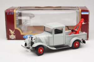 Ford Pick-Up Wrecker Grå Road Signature 1:18 92257 Metall — bild 8 av 8