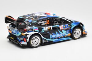 Ford Puma Rally1 #13 G. Munster / L. Louka Rally Central Europe 2023 IXO 1:18 18RMC188 Metall — bild 2 av 6