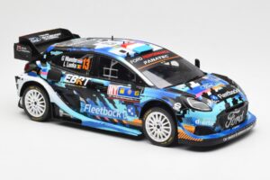 Ford Puma Rally1 #13 G. Munster / L. Louka Rally Central Europe 2023 IXO 1:18 18RMC188 Metall — bild 4 av 6