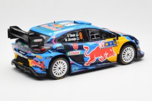 Ford Puma Rally1 #8 O. Tanak / M. Jarveoja 3rd Rally Central Europe 2023 IXO 1:18 18RMC187 Metall — bild 2 av 6
