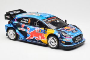 Ford Puma Rally1 #8 O. Tanak / M. Jarveoja 3rd Rally Central Europe 2023 IXO 1:18 18RMC187 Metall — bild 4 av 6