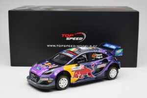 Ford Puma Rally1 #42 C. Breen / P. Nagle M-Sport Ford Rally Italia Sardegna 2022 TopSpeed 1:18 TS0491 Metall — bild 6 av 6